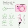 Handheld Fan Portable Hanging Neck Fan Camerashaped Mini Fan with