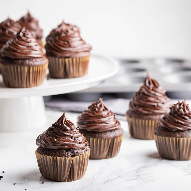1000 Pcs White Mini Cupcake Liners, Greaseproof Small Muffin Liners