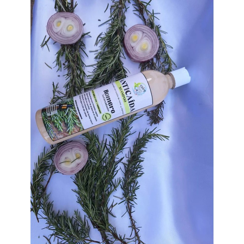 Sahily Shampoo Artesanal De Romero Sin Sulfatos, Sal Ni Parabenos