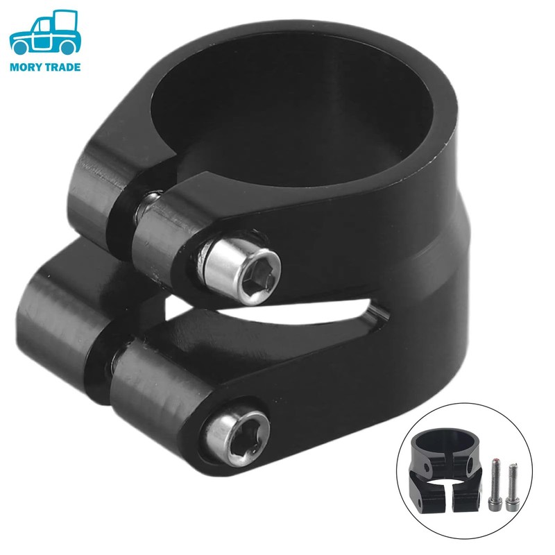 morytrade Seat Clamp Double Type Seat Post Clamp Bicycle Road