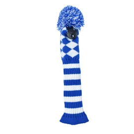 Hauni Stripes Knitted Golf Club Head Covers 3 Piece Set 1 3 5 Driver and Fairway HeadCovers Fits 460cc Drivers…