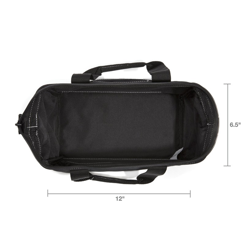 Dickies 12-Inch Durable Canvas Work Bag for Painters, Carpenters, and