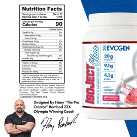 IsoJect Clear, Watermelon, 520 g