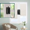 Cokritsm Window Sash Locks Black Replacement Window Locks Fits Vinyl,