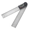 Digital Angle Ruler 200mm 360 Degree Lockable LCD Clear Display