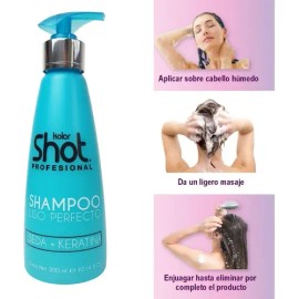 Kolor Shot Profesional Shampoo Liso Perfecto 300 Ml                                                                                                   