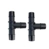 KDP Heater Hose Connector Air Conditioning Adapters Barbed Fitting Tee
