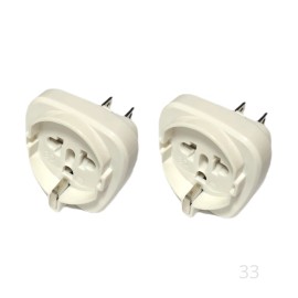 Unbranded Us To Cayman Islands Electrical Outlet Power Plug Charger Adapter For Travel
