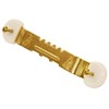 OOK 533862 ReadyNail Sawtooth Hanger, Picture Hanger, Gold Finish, Brass