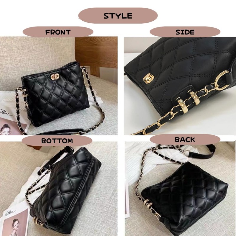 Women's Mini Bag, Shoulder Bag, Chain, Pochette, Small, Cute, Lightweight,