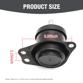 Hoypeyfiy 50820T2FA01 Right Front Engine Motor Mount Replacement for Honda Accord 2.4L 2013 2014 2015 2016 2017, Replacement for Acura TLX 2.4L 2015 2016 2017, Motor Support Rack A65054, 9897