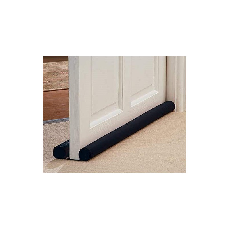 RAM ONLINE Draught Excluder, White, One Size
