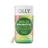 OLLY Big 10 Probiotic, Supports a Healthy Gut Microbiome,* 10