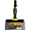 DEWALT 8" Offset Knife, 0.5mm Stainless Steel FLEX Blade |