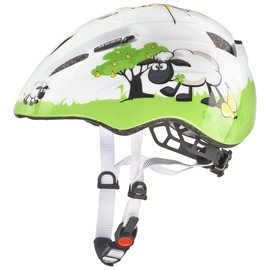 uvex Kid 2 - Lightweight Kids Bike Helmet for Children - Individual Fit - Upgradeable with an LED Light - Dolly - 46-52 cm