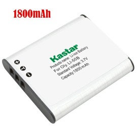For Olympus 1x Kastar Battery for Olympus Li-50B Tough 6000 6020 8000 8010 9000 TG-610