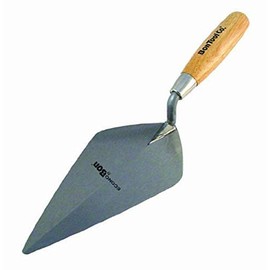 Bon Tool 73-217 9-Inch Narrow London Block Layer Trowel with Wood Handle