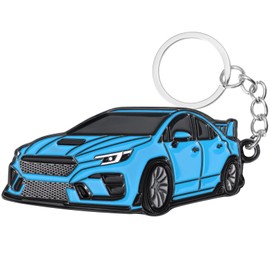 zuxiaoyaya for Impreza Keychain Accessories-Fob Cover Cool Mods compatible with Subaru Impreza STi WRX Blue