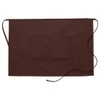 DayStar Apparel 110 Half Bistro Apron w/Center Divided Pocket (12