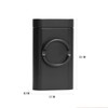 Portable Grinder with Large Capacity Storage Container for Kitchen, Black