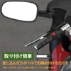Kasinfly Motorcycle Handlebar End Aluminum Motorcycle Bar End Rubber Shake