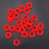 25PCS Silicone Rubber Gaskets Washer, Water Bottle Top Lid Gasket