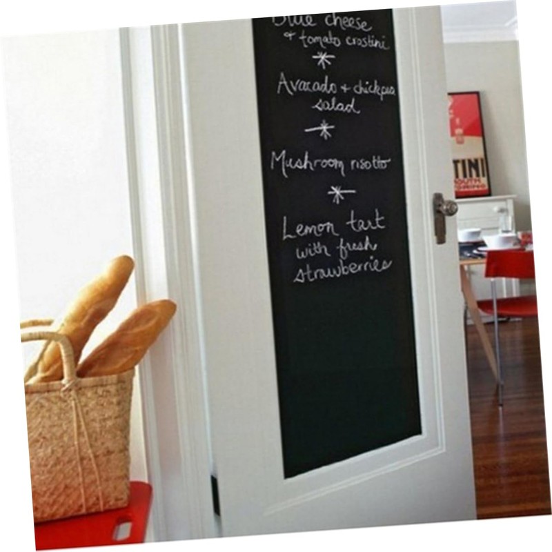 Operitacx Board Wall Sticker 4pcs Chalkboard Sticker Sheets 20x30cm A4