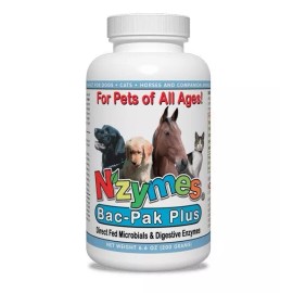 Nzymes Bac-Pak Plus Microbials & Digestive Enzymes For All Pets 6.6oz