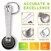 Measuring Spoons, Premium Heavy Duty 18/8 Stainless Steel Measuring Spoons