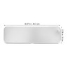 NUOBESTY Metal Pen Pencil Case Stationery Box Empty Foldable Tin