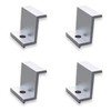 NELI Set of 4 Solar / PV Module Mounting Clamp,
