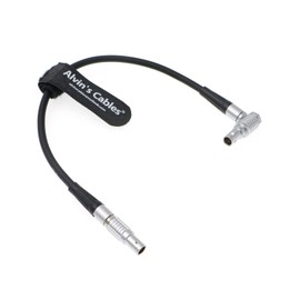 Power-Cable for ARRI|Smallhd|Teradek from Steadicam Zephyr|Archer2 Sled 3 Pin to Right Angle 2 Pin 12V Cable 30cm|12inches Alvin's Cables