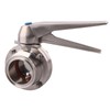 DERNORD Butterfly Valve with Trigger Handle Stainless Steel 304 Tri