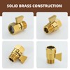 Angle Simple Shower Flow Control Valve, Brass Water Shut Off