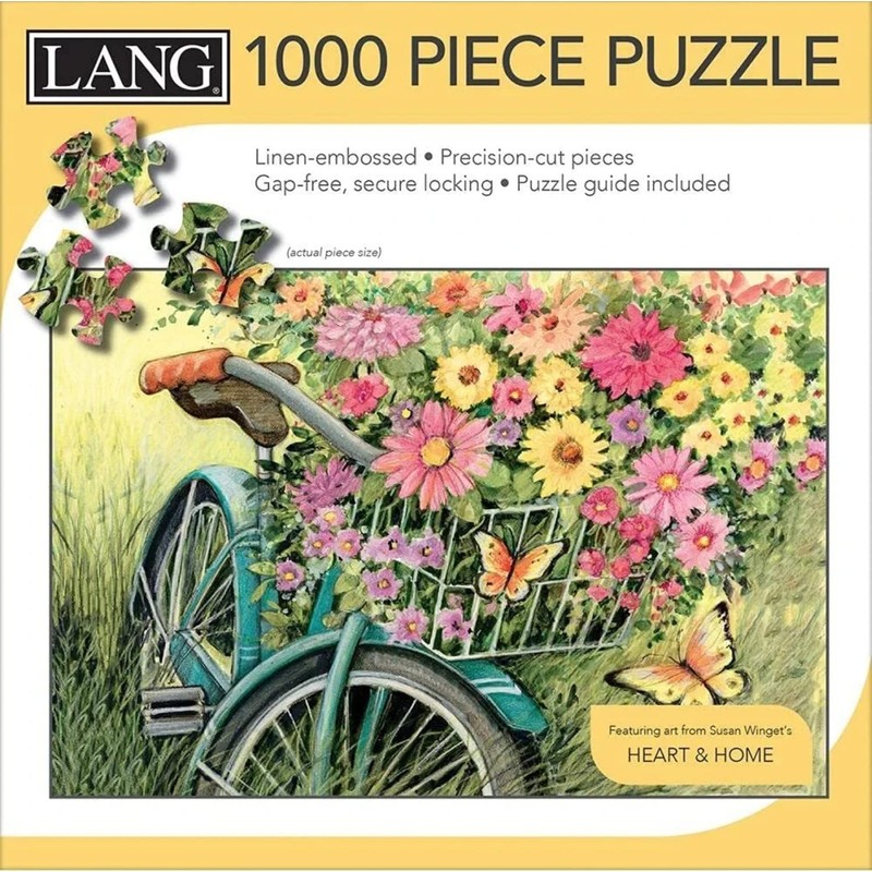 Bicycle Bouquet 1000 Piece Puzzle