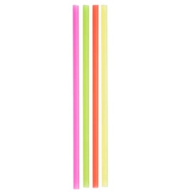 Pack of 150 NEON Giant 12" Drinking/Smoothie Straw, Perfect for Tall Cups and Tumblers