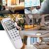 Wall Cordless Telephone, DTMF/FSK Dual System English White LCD Cable