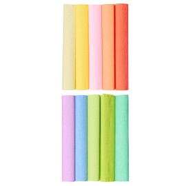 Crepe Paper 25 x 200 cm Pastel Mix Pack of 10 Pastel Mix