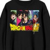 Bioworld Dragon Ball Super Character Panels Crew Neck Long Sleeve