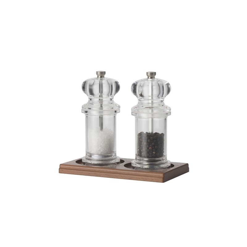 Cole and Mason H306129U Salt and Pepper Mill Tray, Brown