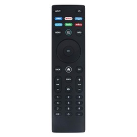 XRT140 Replace IR Remote Compatible for Vizio TV P65Q9-H1 P65QX-H1 V555-H1 V605-H3 V655-H9 P75Q9-H1 M507Q7-H1 M55Q7-H1 M65Q7-H1 M65Q8-H1 V655-H19 V655-H9 V705-H3 V655-H19 V505-H19 OLED55-H1 OLED65-H1