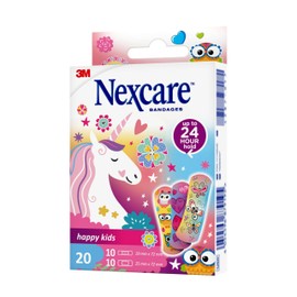 Nexcare Happy Kids Plasters Magic Assorted Pack of 20