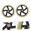 OHPHCALL 2pcs Replacement Scooter Wheels 180mm Mute Wheels for Scooters