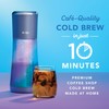 Mr. Coffee® Express Cold Brew Coffee Maker, 10-Minute Cold Brew