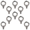 304 Stainless Steel Eye Bolts, M6, 0.5 inches (12 mm),