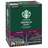 Starbucks Coffee K-Cup Pods, French Roast, Dark Roast Coffee, Notes