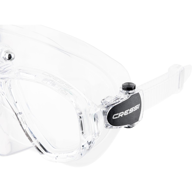 CRESSI Action Cam MaskClear/Clear - Unisex Reduced Volume Dive Mask