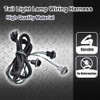 CNNELL Tail Light Wiring Harness Compatible with 2007-2014 Chevy Silverado