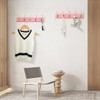 JYL HOME Wall Mount Bamboo Coat Rack, 17 Inch 5