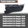 labwork Black Rear Bumper End Caps Right Passenger Side Bumper